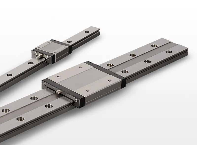 Linear Guide Rail Carriage 5mm Width Linear Guide Rail 75mm Stainless Steel Guide Rail Slide Block for Automatic Equipment 