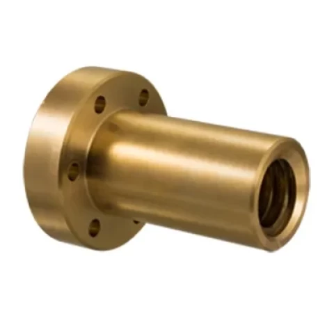Bronze long length flanged nuts