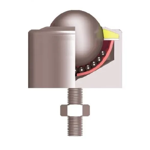 Thread Fixing Cylindrical Ball Transfer Units