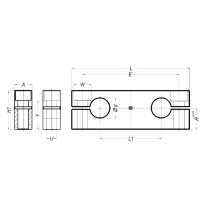 KTC 50 linear shaft support -2 | Tuli-shop.com