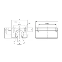 ECONOMY linear bearing SME 25 LUU -2 | Tuli-shop.com