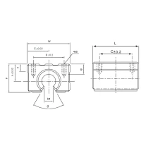 ECONOMY linear bearing SME 20 UU -2 | Tuli-shop.com