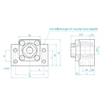 SYK ball screw support bearing BK 10 -2 | Tuli-shop.com