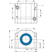 PBC Linear linear plain bearing PM 8   PBC -2 | Tuli-shop.com